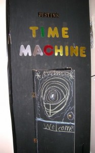 The mysterious time machine